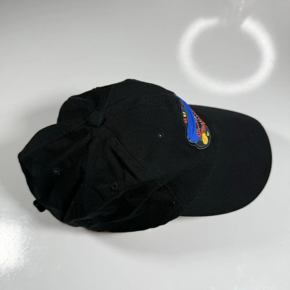 Culture Fly Poppy Playtime Huggy Wuggy Black Dad Hat Adjustable Buckle Cap